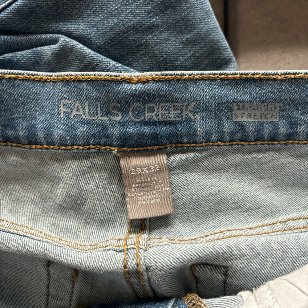 Lot of 3 mens light wash jeans 30x30 - Picture 6 of 8